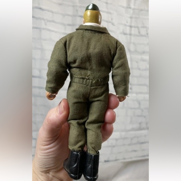 Vintage 2 action figure G.I. Joe soldiers of the World war army military green - Picture 7 of 15